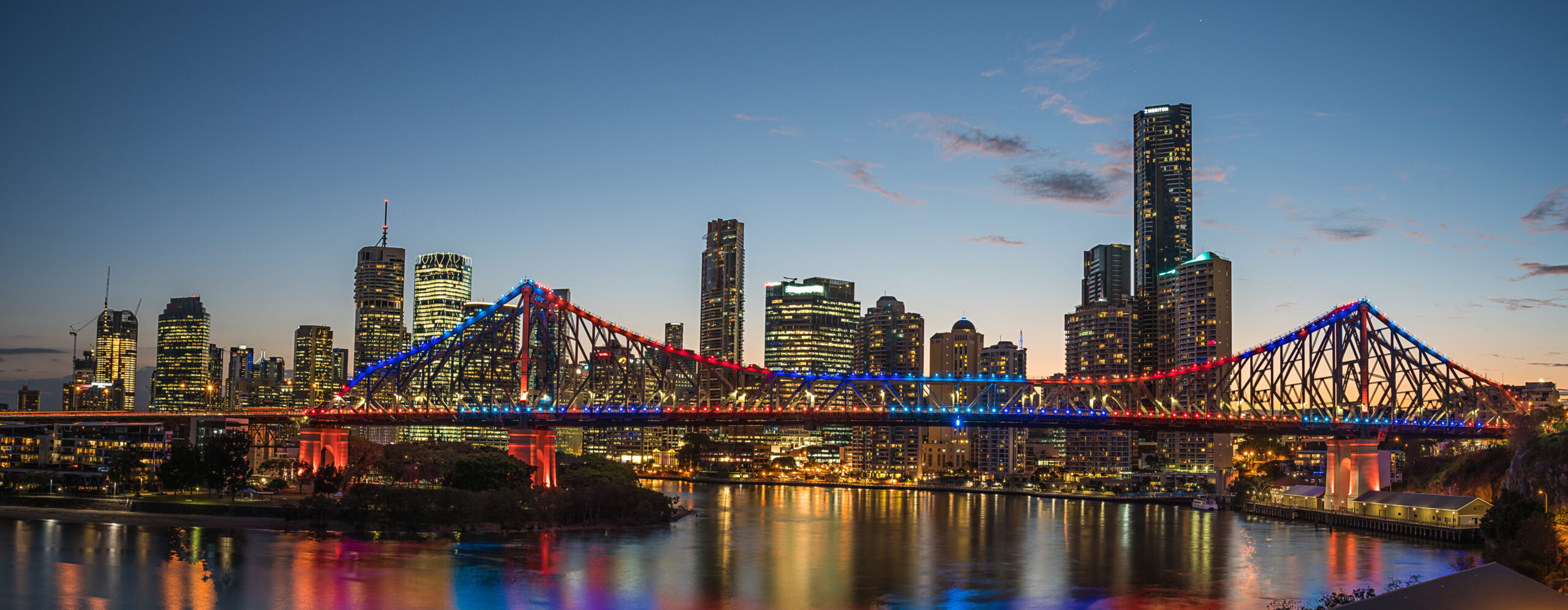 Brisbane Story Bridge panorama